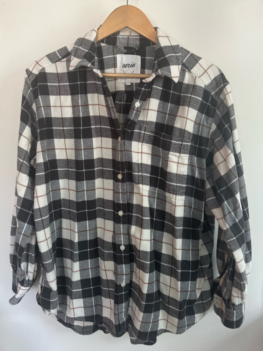 AERIE Anytime Fave Flannel Size S